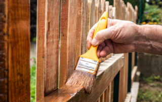 wood fence maintenance